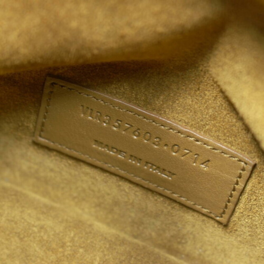 Saint Laurent Bag Suede Shoulder Brown - Picture 6 of 10
